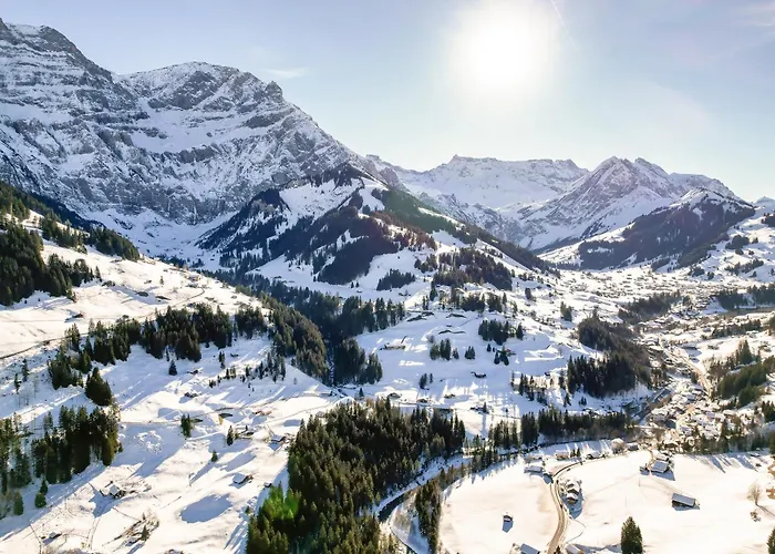 Alpen Bijou Mit Bergkulisse & Liebe Zum Detail * Adelboden