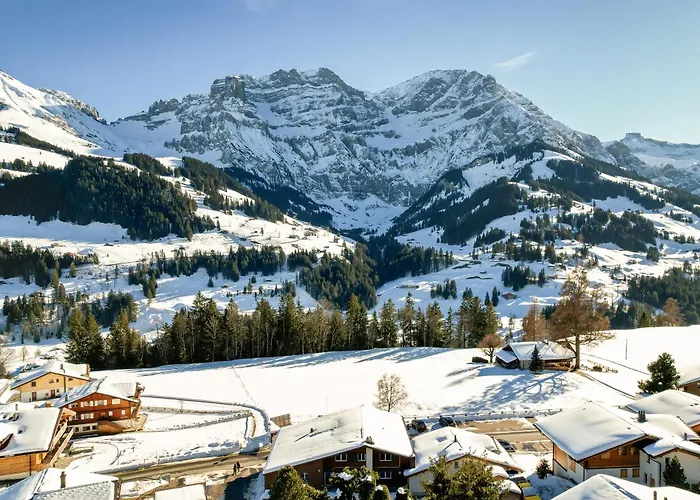 Alpen Bijou Mit Bergkulisse & Liebe Zum Detail Apartman Adelboden